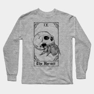 The Hermit Crab Tarot Long Sleeve T-Shirt